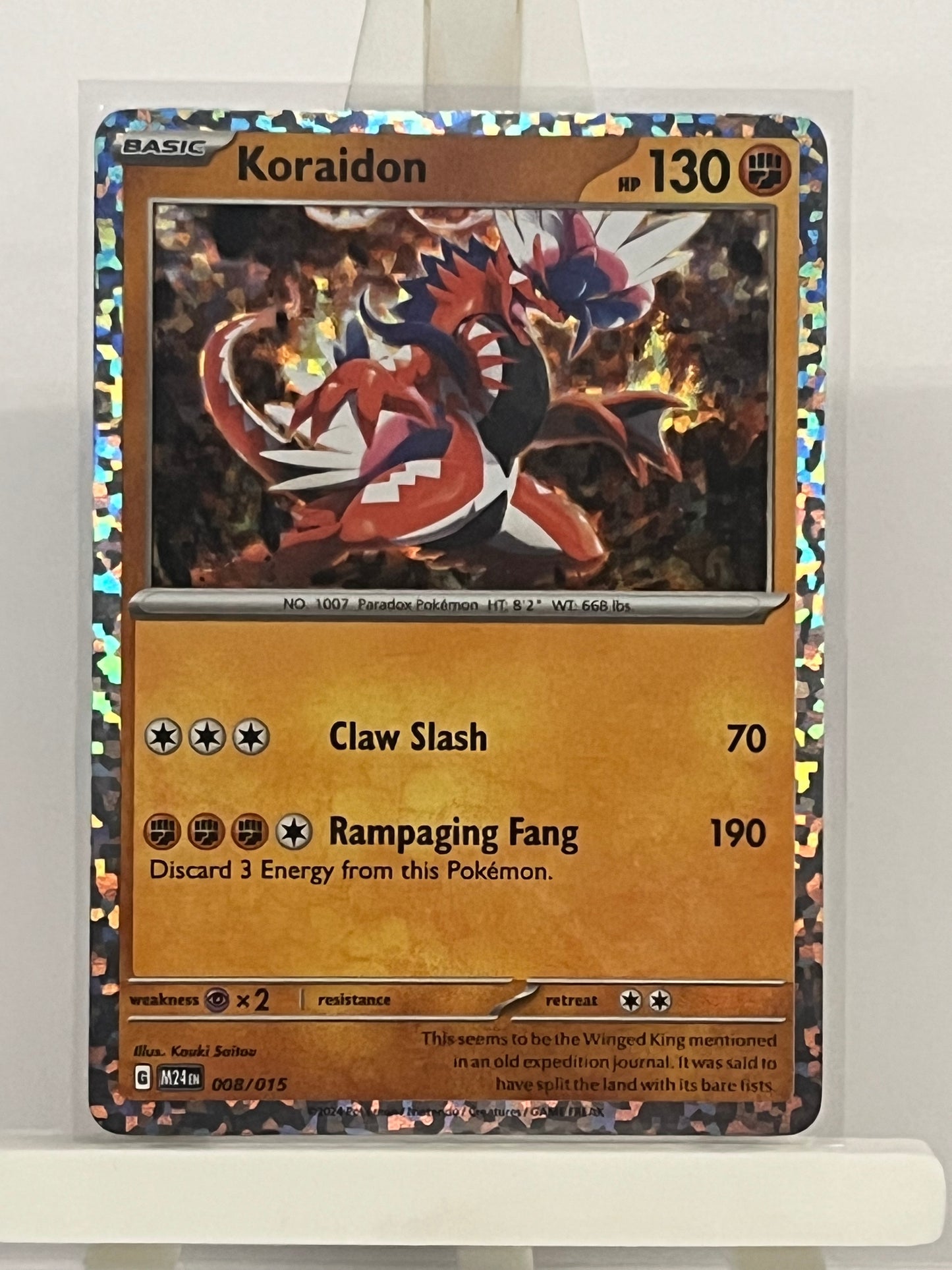 Pokémon TCG - Koraidon 008/015 M24 McDonalds 2024 - English