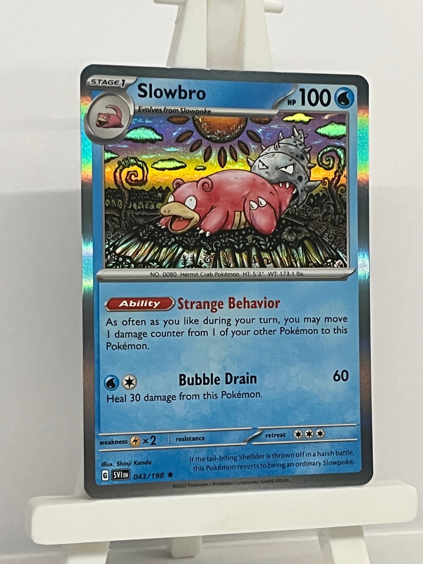 Pokémon TCG - Slowbro 043/198 SVI Scarlet & Violet - English