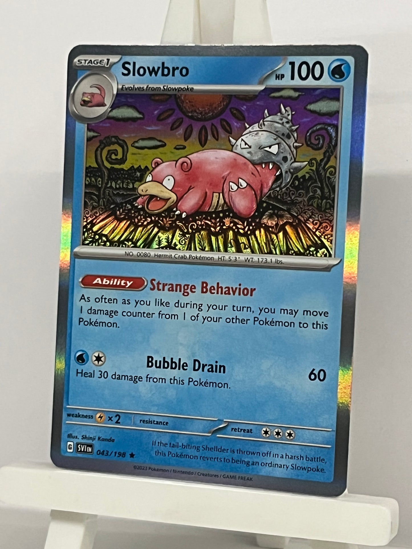 Pokémon TCG - Slowbro 043/198 SVI Scarlet & Violet - English