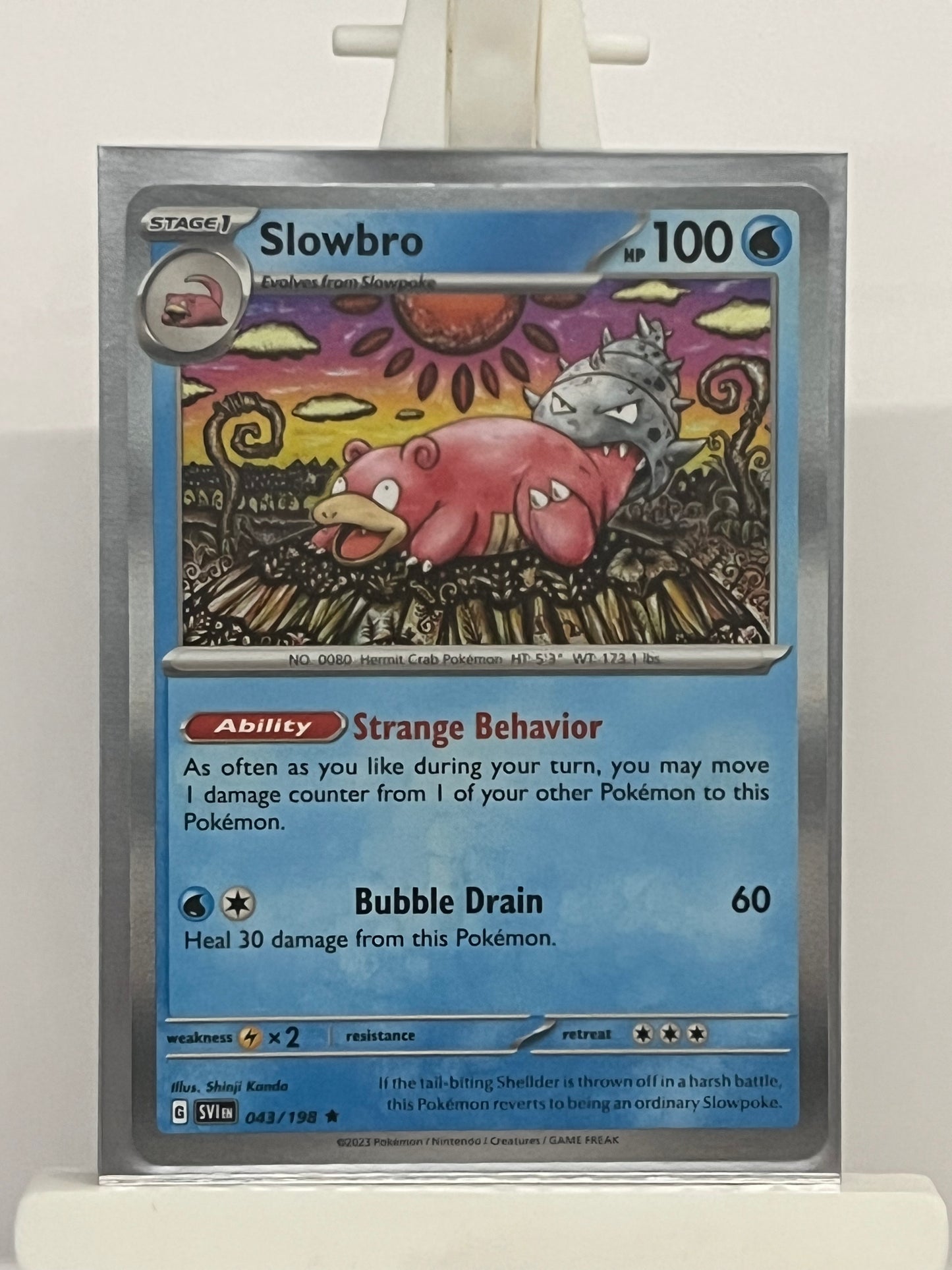Pokémon TCG - Slowbro 043/198 SVI Scarlet & Violet - English