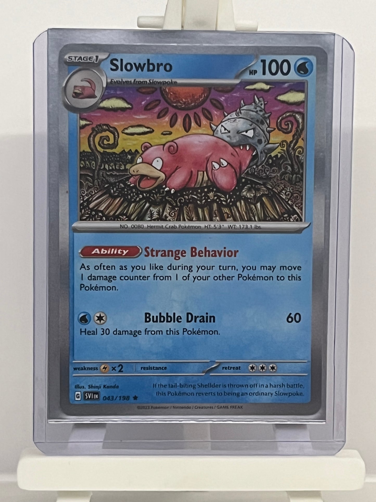 Pokémon TCG - Slowbro 043/198 SVI Scarlet & Violet - English
