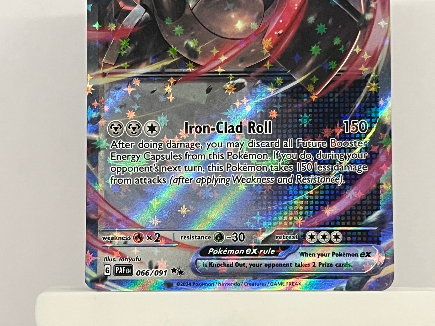 Pokémon TCG - Iron Treads EX 066/091 PAF Paldean Fates - English