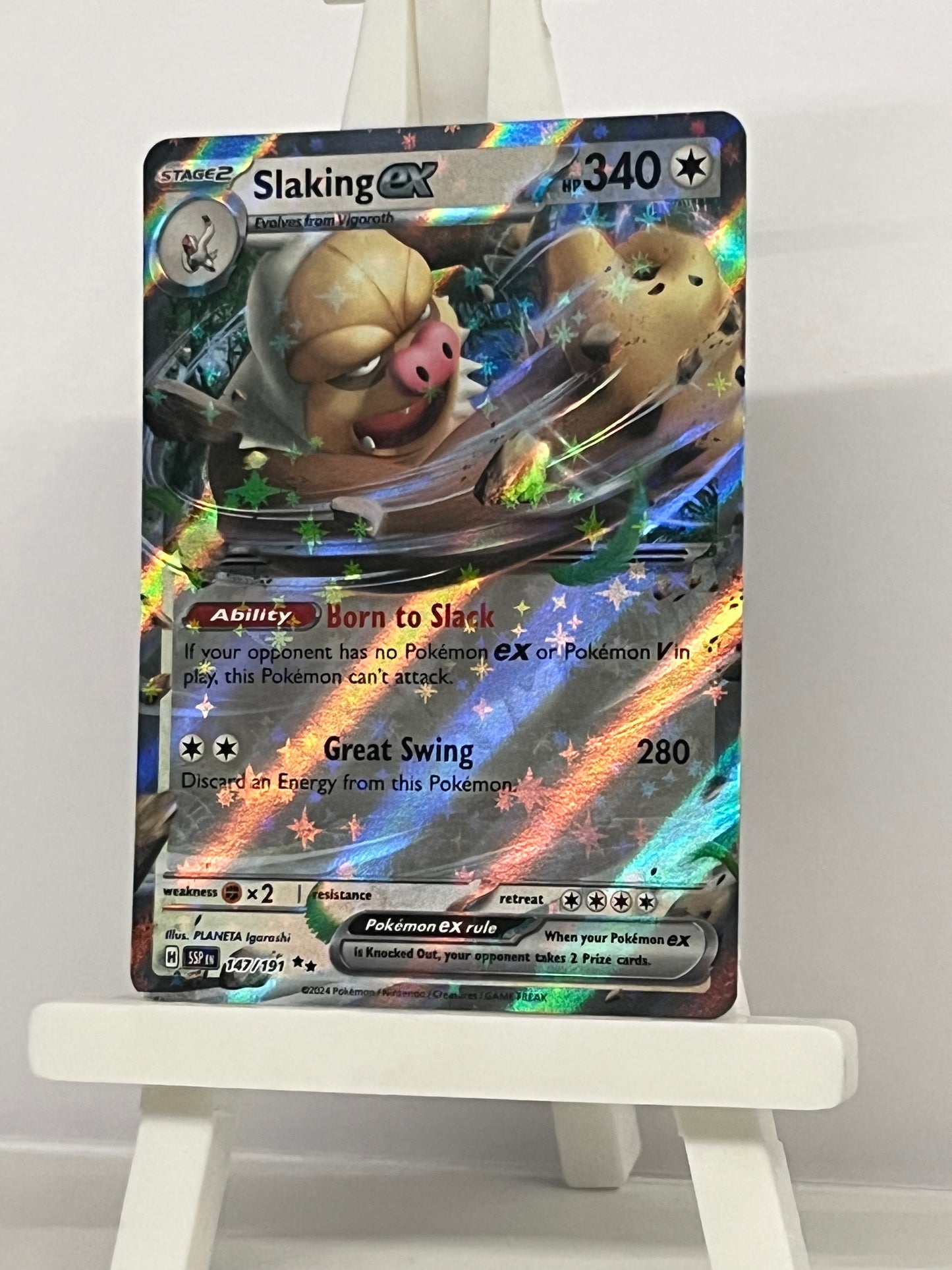 Pokémon TCG - Slaking EX 147/191 SSP Surging Sparks - English
