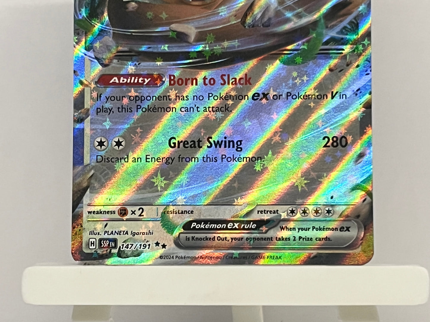 Pokémon TCG - Slaking EX 147/191 SSP Surging Sparks - English