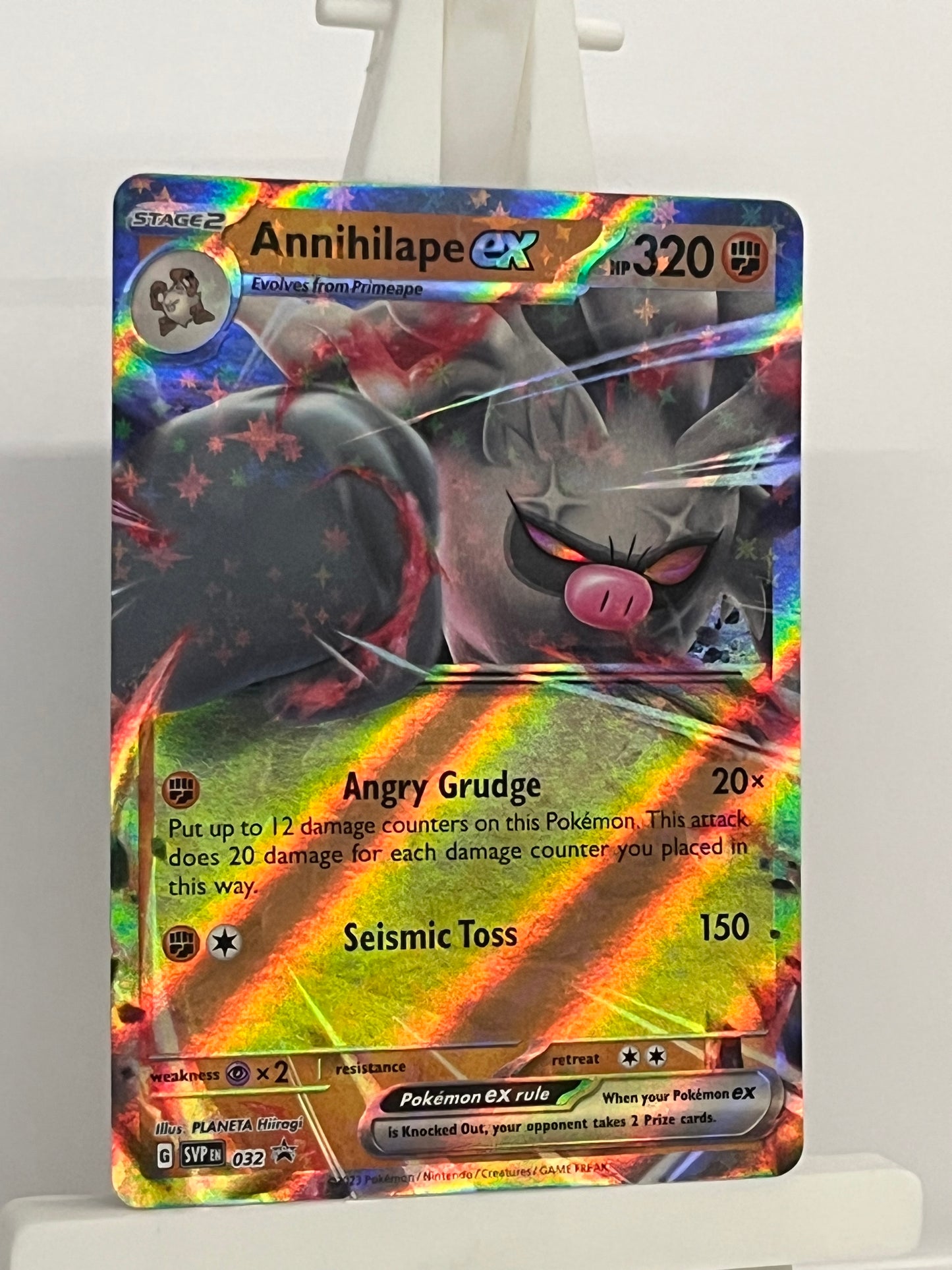Pokémon TCG - Annihilape EX 032 SVP Scarlet & Violet Promo - English