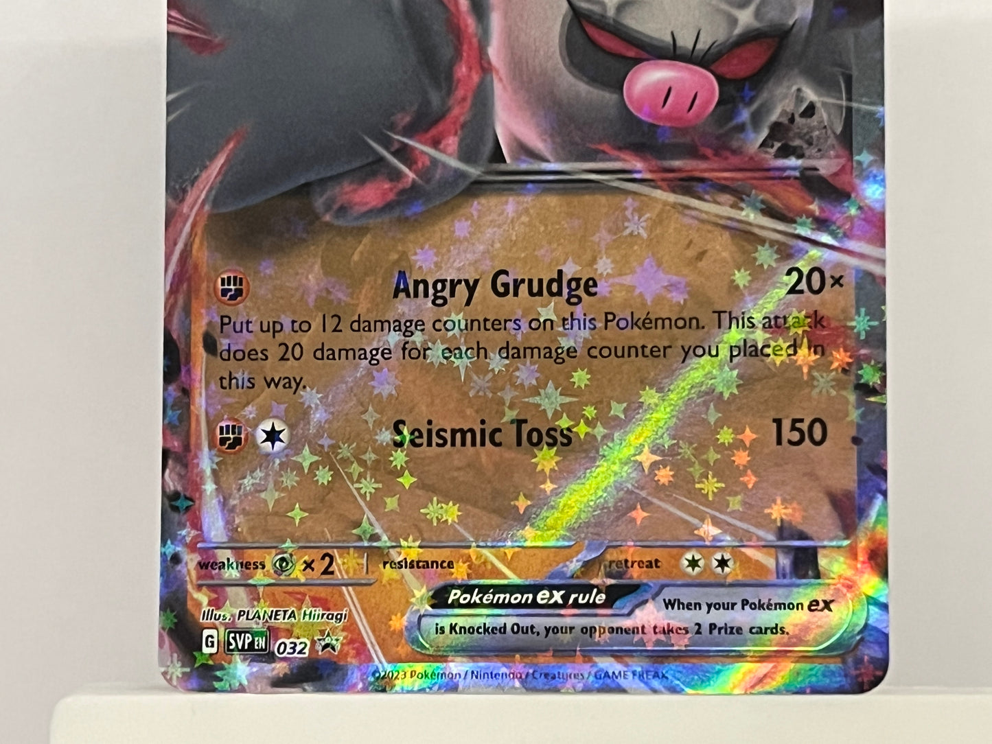 Pokémon TCG - Annihilape EX 032 SVP Scarlet & Violet Promo - English