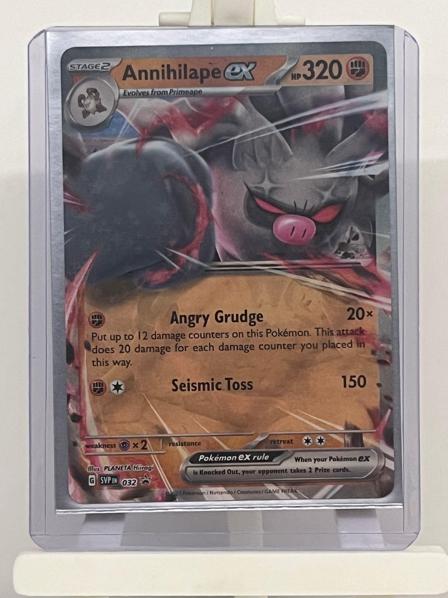 Pokémon TCG - Annihilape EX 032 SVP Scarlet & Violet Promo - English