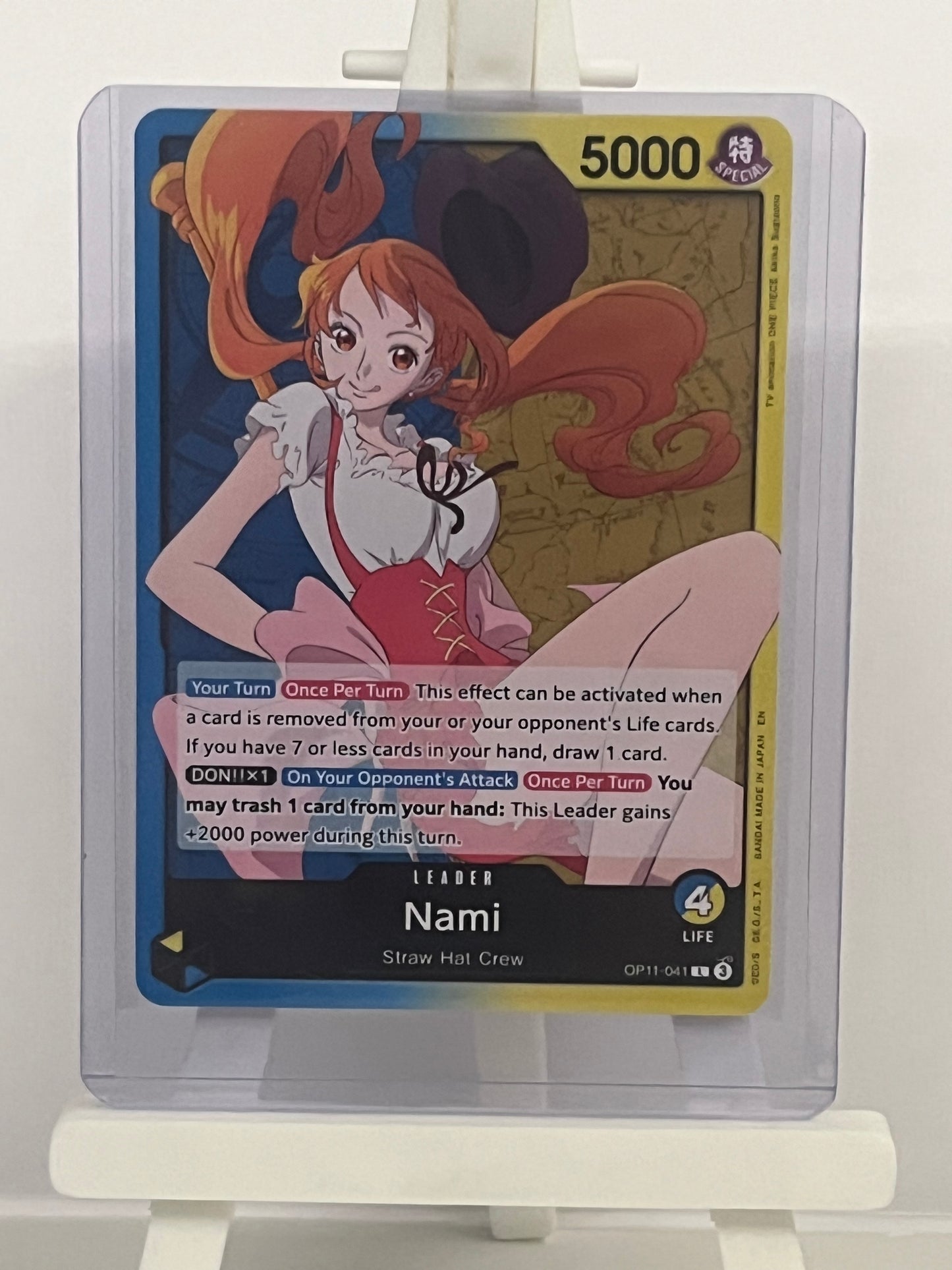 One Piece TCG - OP11 x6 mixed Leader Cards - English