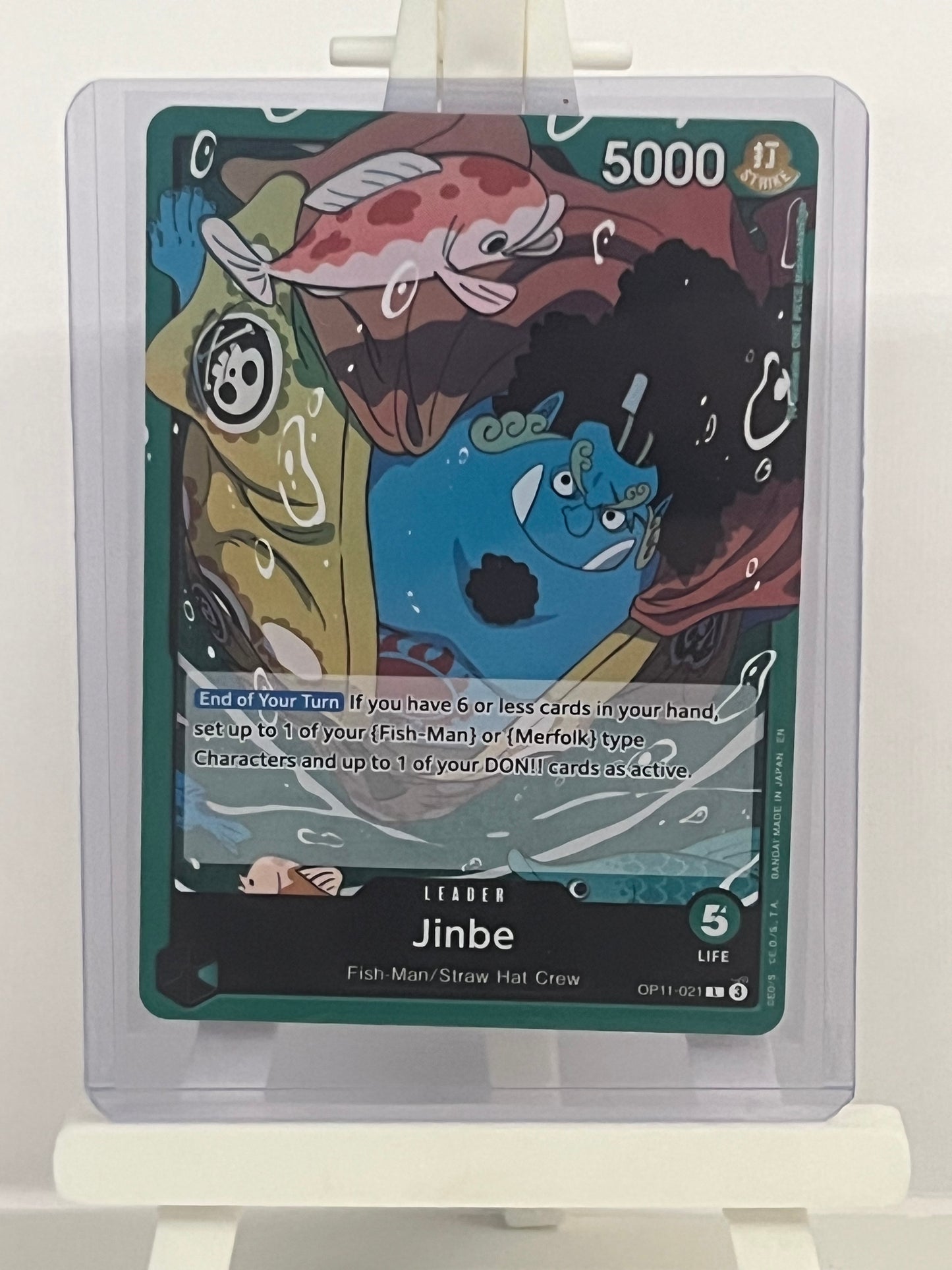 One Piece TCG - OP11 x6 mixed Leader Cards - English